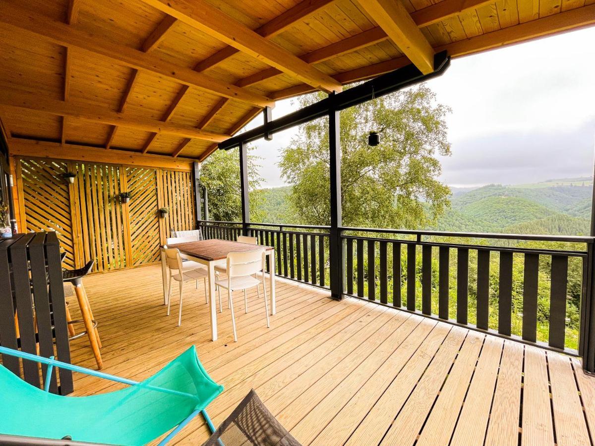 Chalet Nature Sur La Vallee De La Truyere Neuveglise Exterior photo